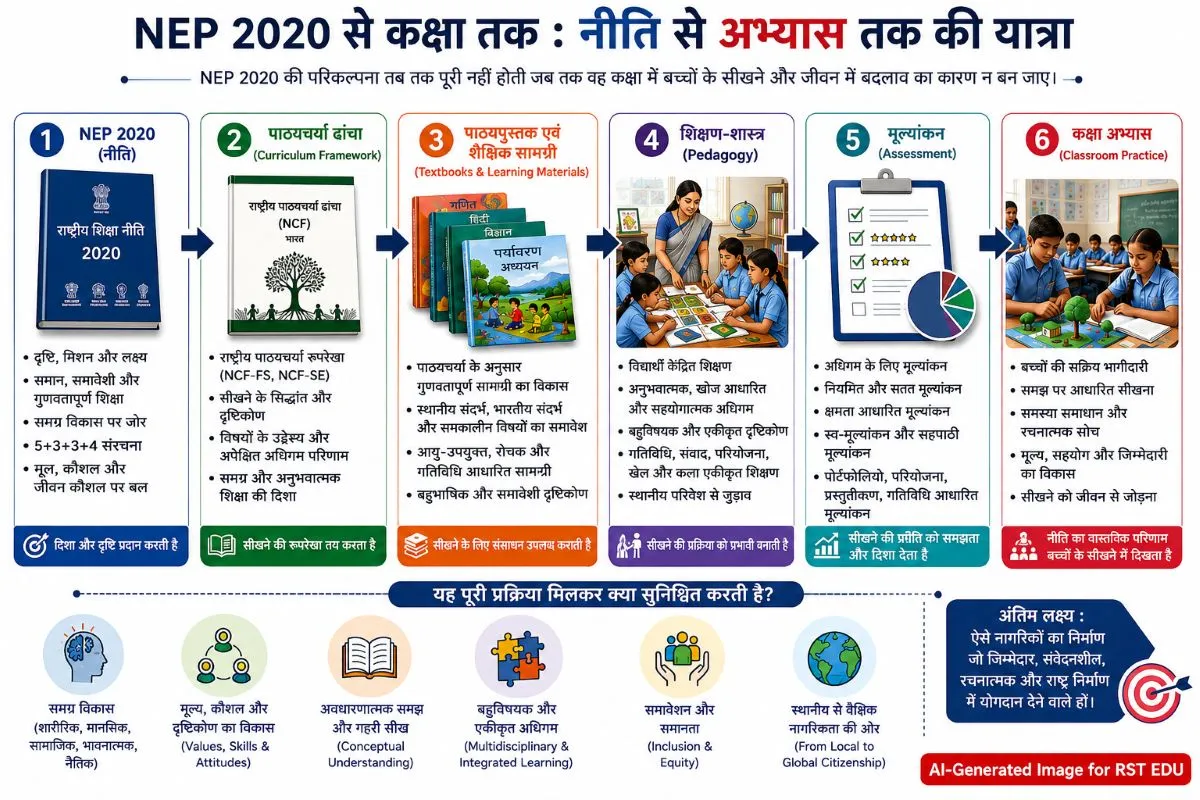 NEP 2020 से Classroom Practice तक शिक्षा सुधार की यात्रा