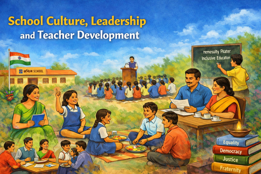 शाला संस्कृति एवं नेतृत्व school Culture and Leadership