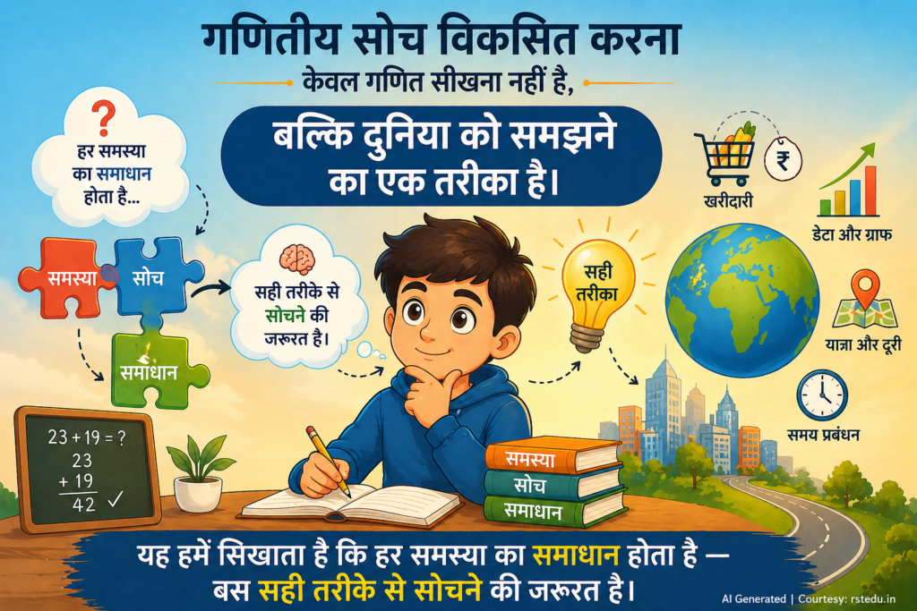 गणितीय सोच के मायने