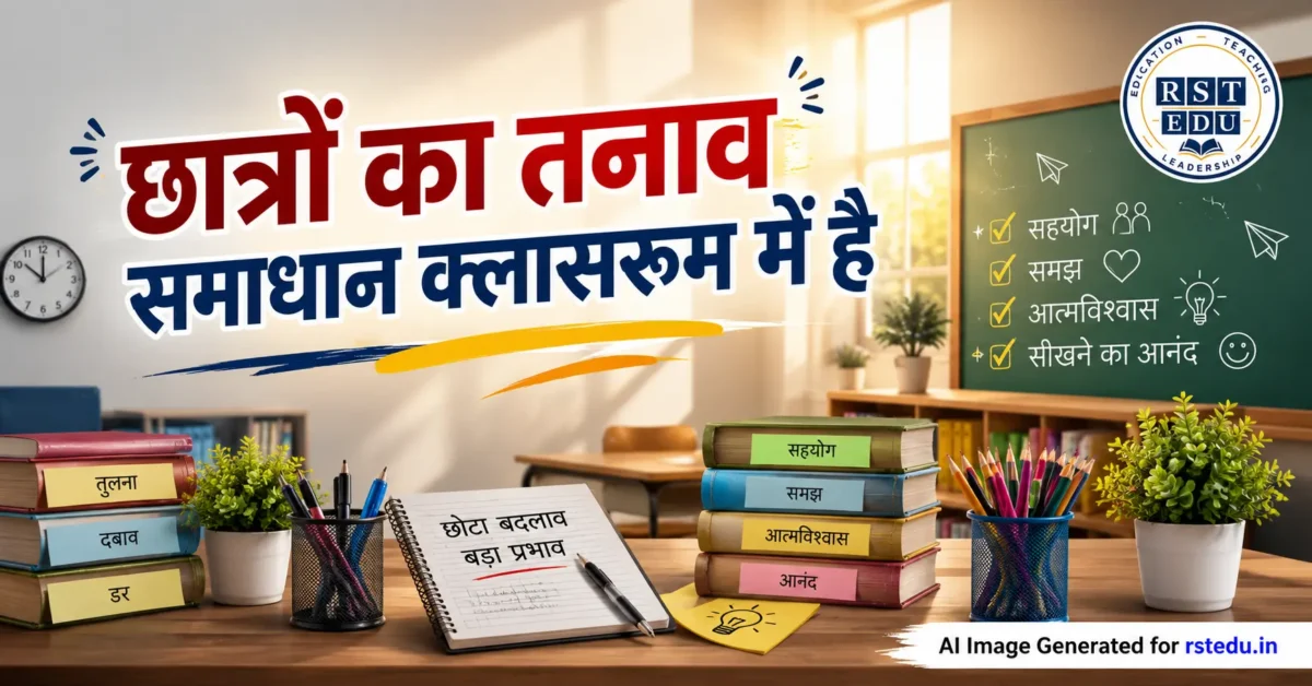 कक्षा में छात्रों का तनाव