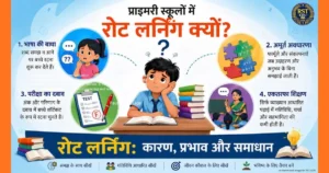 प्राइमरी स्कूलों में रोट लर्निंग: कारण, समाधान और हितधारकों की भूमिका