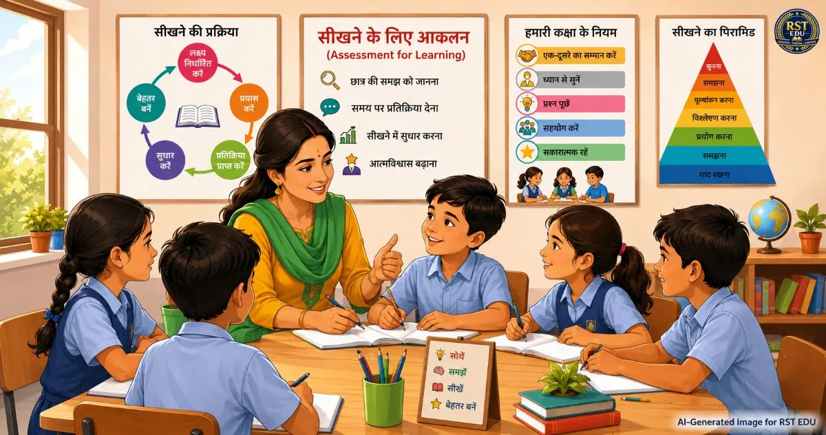 Assessment for Learning concept in a modern classroom setting